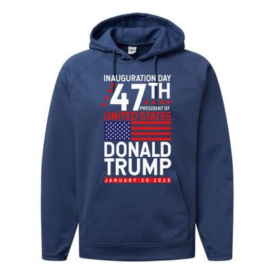 Donald Trump Won 2024 Election Inauguration Performance Fleece Hoodie