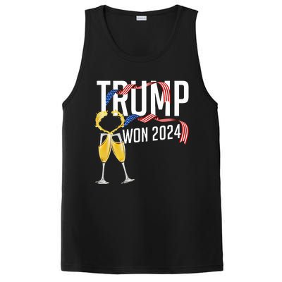 Donald Trump Won 2024 Election Inauguration PosiCharge Competitor Tank