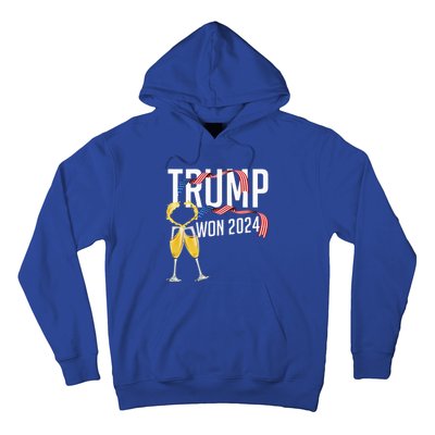 Donald Trump Won 2024 Election Inauguration Hoodie