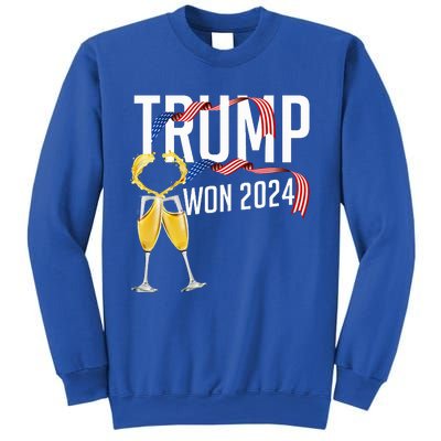 Donald Trump Won 2024 Election Inauguration Sweatshirt