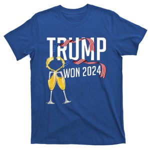 Donald Trump Won 2024 Election Inauguration T-Shirt