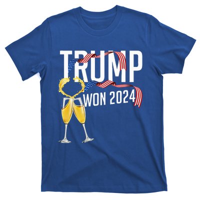 Donald Trump Won 2024 Election Inauguration T-Shirt