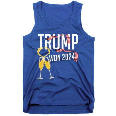 Donald Trump Won 2024 Election Inauguration Tank Top