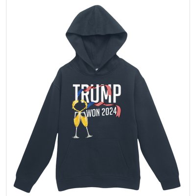 Donald Trump Won 2024 Election Inauguration Urban Pullover Hoodie