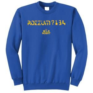 Dreamworks The Wild Robot Rozzum 7134 Tall Sweatshirt