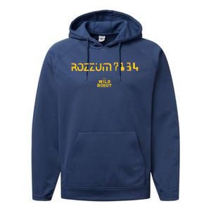 Dreamworks The Wild Robot Rozzum 7134 Performance Fleece Hoodie