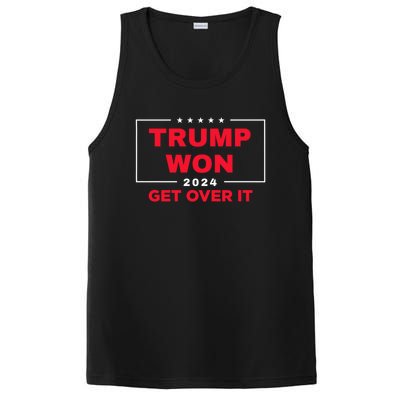 Donald Trump Won 2024 Election Inauguration PosiCharge Competitor Tank