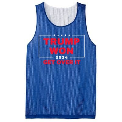 Donald Trump Won 2024 Election Inauguration Mesh Reversible Basketball Jersey Tank