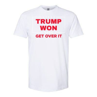 Donald Trump Won 2024 Election Inauguration Softstyle CVC T-Shirt