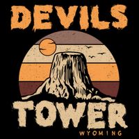 Devil's Tower Wyoming Hiking Camping Mountains Meaningful Gift Premium T-Shirt