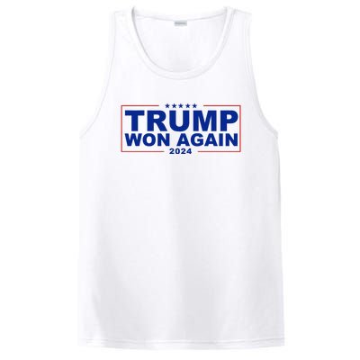 Donald Trump Won Again 2024 President PosiCharge Competitor Tank