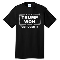 Donald Trump Won 2024 Election Inauguration Donald Trump Won 2024 Tall T-Shirt