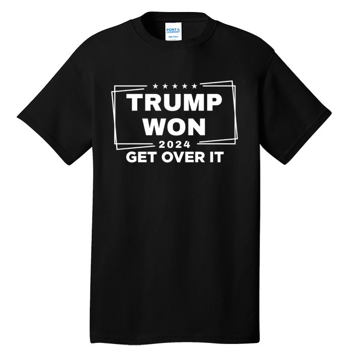 Donald Trump Won 2024 Election Inauguration Donald Trump Won 2024 Tall T-Shirt