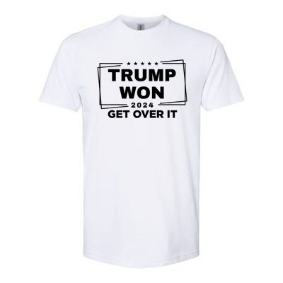 Donald Trump Won 2024 Election Inauguration Donald Trump Won 2024 Softstyle® CVC T-Shirt