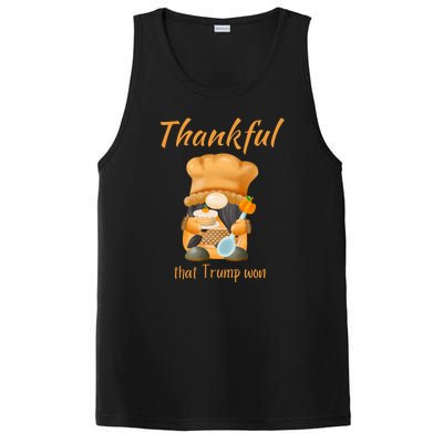 Donald Trump Won Thanksgiving Thankful Election 2024 PosiCharge Competitor Tank