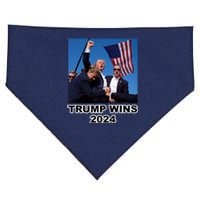 Donald Trump Wins 2024 Election Gun Shot Fired At Rally USA-Made Doggie Bandana