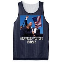 Donald Trump Wins 2024 Election Gun Shot Fired At Rally Mesh Reversible Basketball Jersey Tank