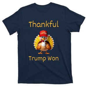 Donald Trump Won Thanksgiving Thankful T-Shirt