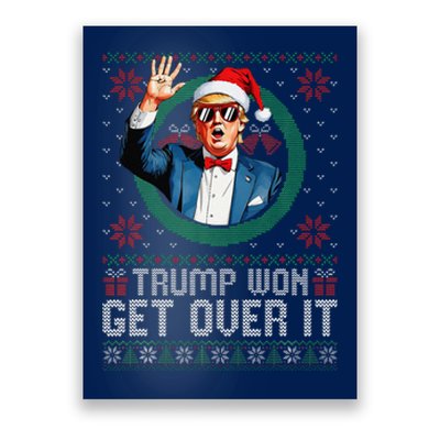 Donald Trump Won 2024 Election Republican Win Trump Won 2024 Poster