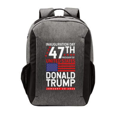 Donald Trump Won 2024 Election Inauguration Vector Backpack