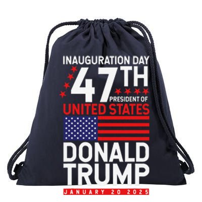 Donald Trump Won 2024 Election Inauguration Drawstring Bag