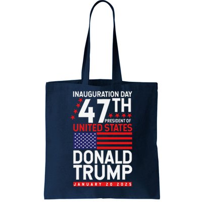 Donald Trump Won 2024 Election Inauguration Tote Bag