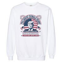 Donald Trump Wins 47th President 2024 Potus Inauguration Garment-Dyed Sweatshirt