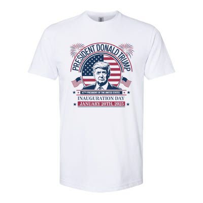 Donald Trump Wins 47th President 2024 Potus Inauguration Softstyle CVC T-Shirt