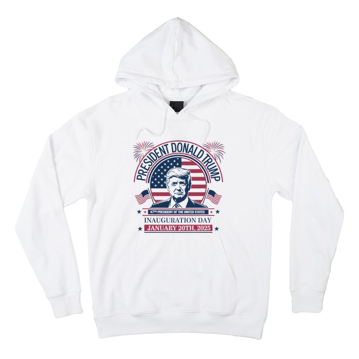 Donald Trump Wins 47th President 2024 Potus Inauguration Hoodie