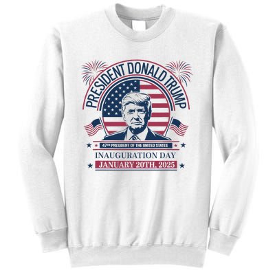 Donald Trump Wins 47th President 2024 Potus Inauguration Sweatshirt