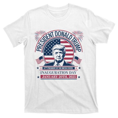 Donald Trump Wins 47th President 2024 Potus Inauguration T-Shirt