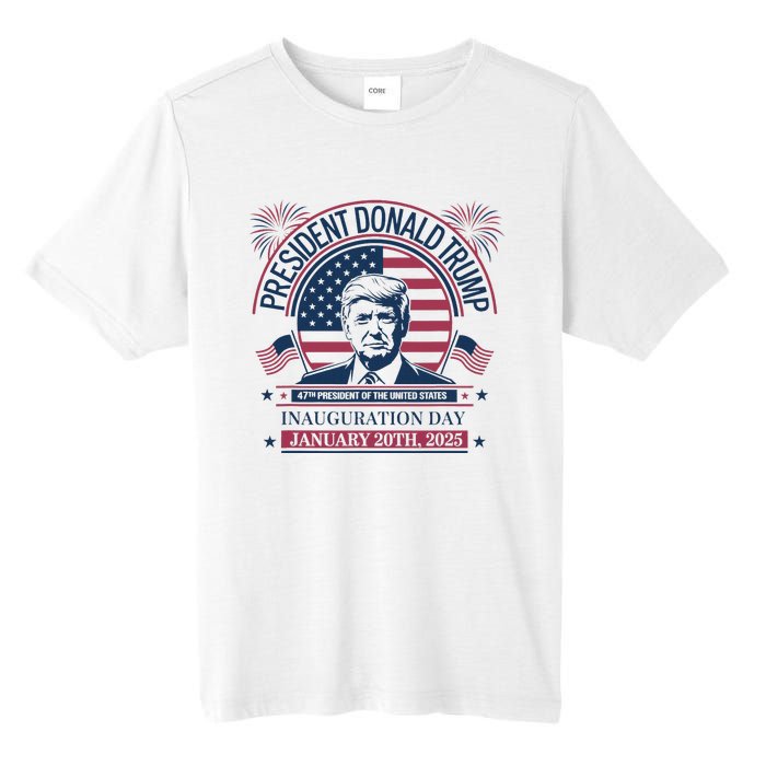 Donald Trump Wins 47th President 2024 Potus Inauguration Tall Fusion ChromaSoft Performance T-Shirt