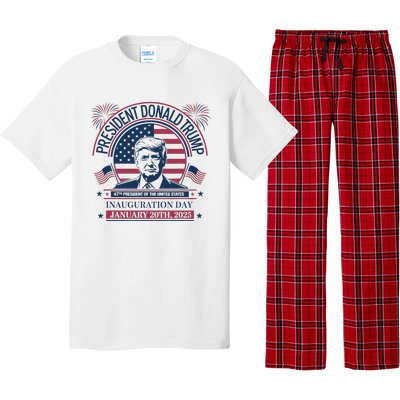 Donald Trump Wins 47th President 2024 Potus Inauguration Pajama Set