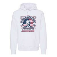 Donald Trump Wins 47th President 2024 Potus Inauguration Premium Hoodie