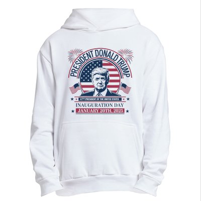 Donald Trump Wins 47th President 2024 Potus Inauguration Urban Pullover Hoodie