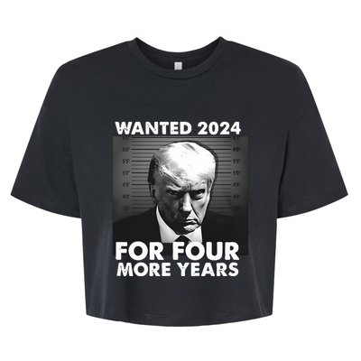 Donald Trump Wanted 2024 For Four More Years Bella+Canvas Jersey Crop Tee