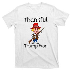 Donald Trump Won Thanksgiving Thankful T-Shirt