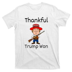 Donald Trump Won Thanksgiving Thankful T-Shirt