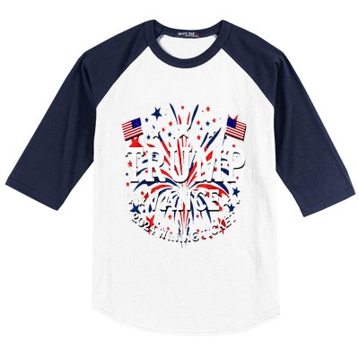 Donald Trump Won 2024 Election Inauguration Baseball Sleeve Shirt