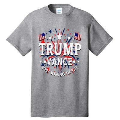 Donald Trump Won 2024 Election Inauguration Tall T-Shirt