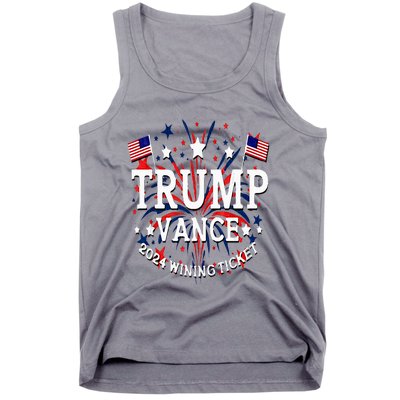 Donald Trump Won 2024 Election Inauguration Tank Top