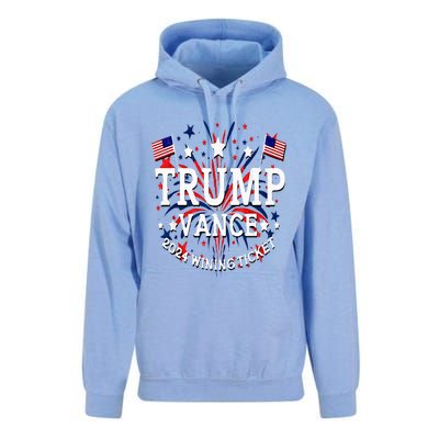 Donald Trump Won 2024 Election Inauguration Unisex Surf Hoodie