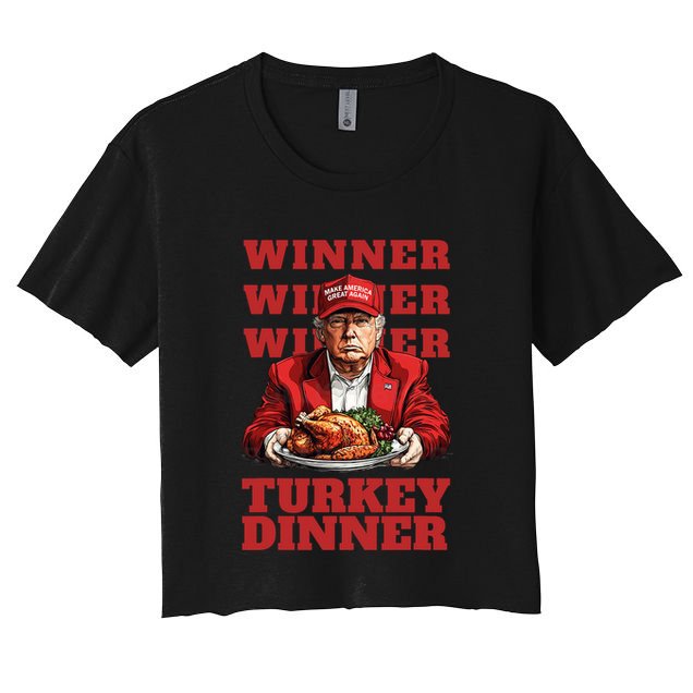 Donald Trump Winner Chicken Dinner President Trump Crop Top
