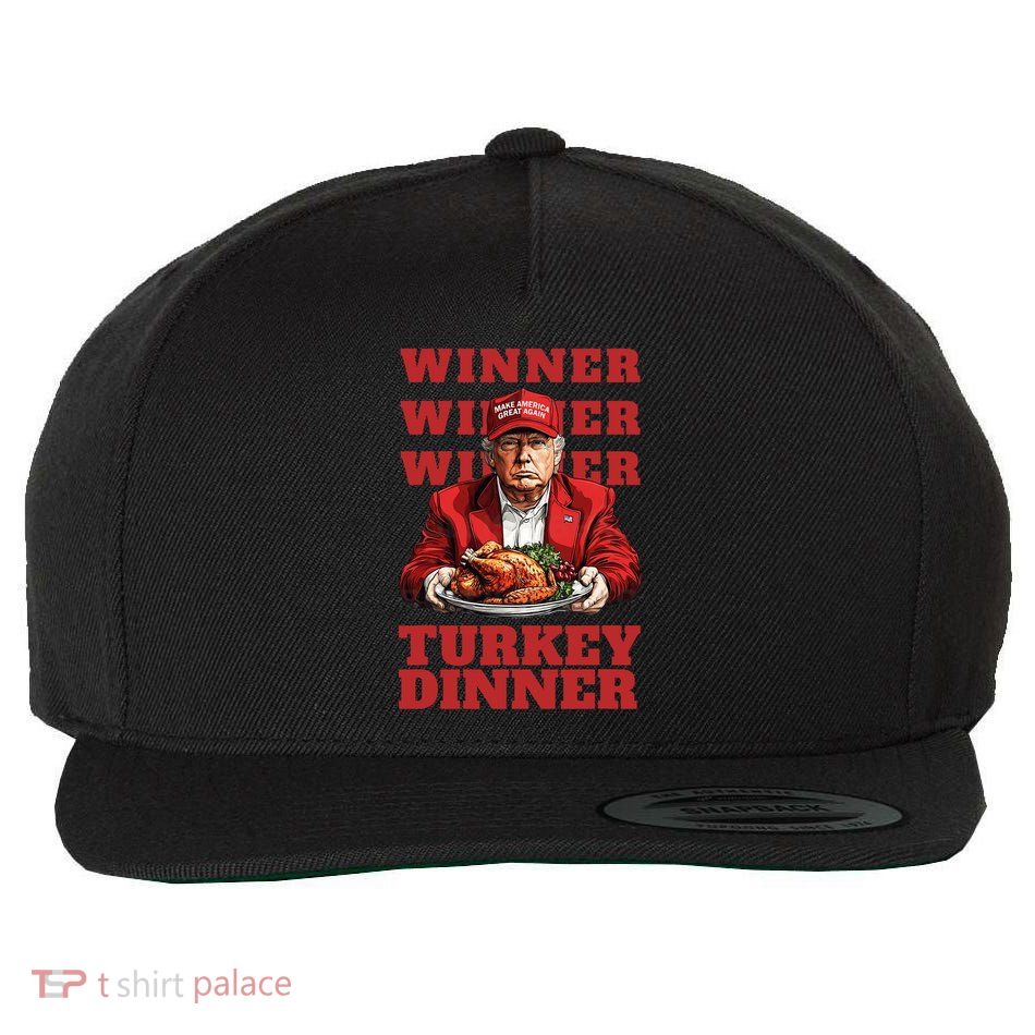Donald Trump Winner Chicken Dinner President Trump Wool Snapback Cap