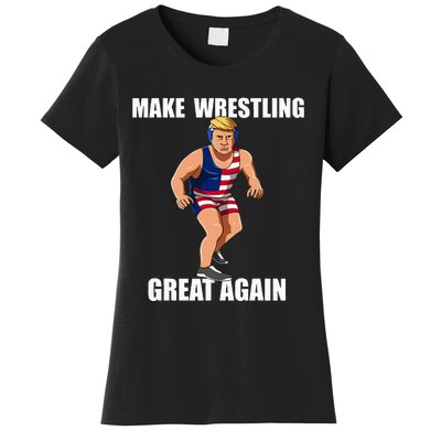 Donald Trump Wrestling Gift Women's T-Shirt