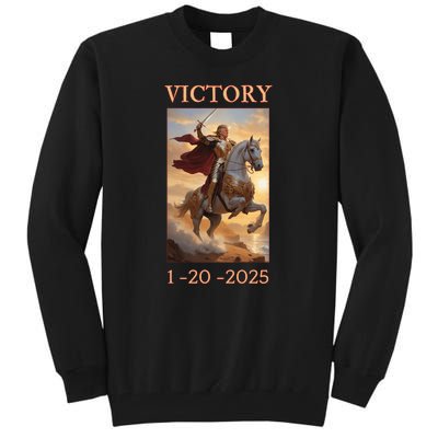 Donald Trump Won Inauguration Maga Tall Sweatshirt