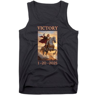 Donald Trump Won Inauguration Maga Tank Top