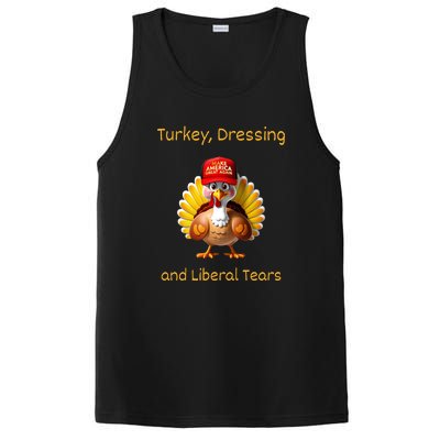 Donald Trump Won Thanksgiving Turkey Dressing Liberal Tears PosiCharge Competitor Tank