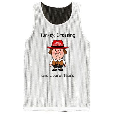 Donald Trump Won Thanksgiving Turkey Dressing Liberal Tears Mesh Reversible Basketball Jersey Tank