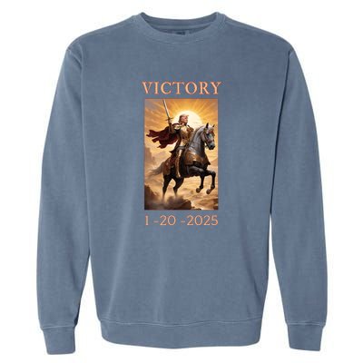 Donald Trump Won Inauguration Maga Garment-Dyed Sweatshirt